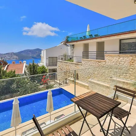 公寓 Kalkan Apartment Wit Private Pool 卡尔坎