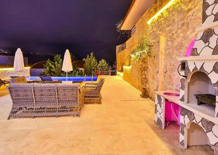 Kalkan Apartment Wit Private Pool 公寓 卡尔坎