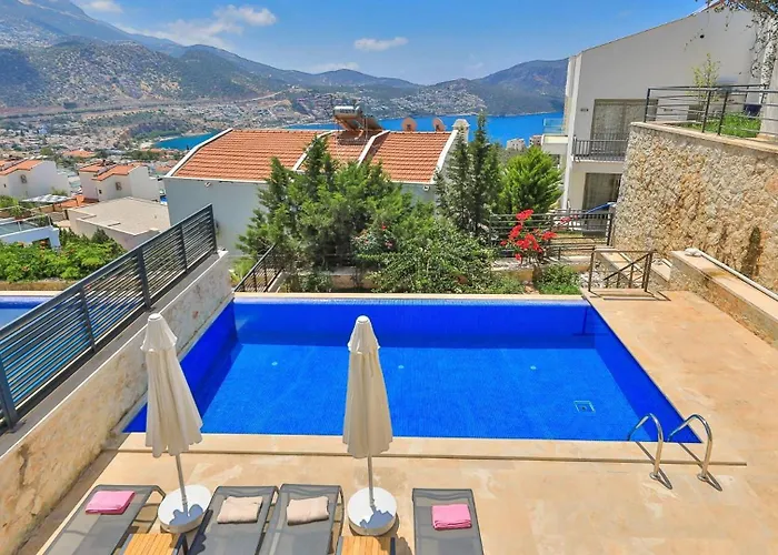 Kalkan Apartment Wit Private Pool 公寓