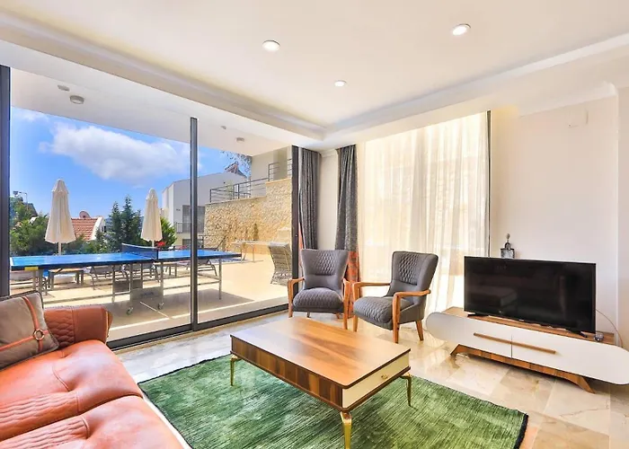 公寓 Kalkan Apartment Wit Private Pool 卡尔坎