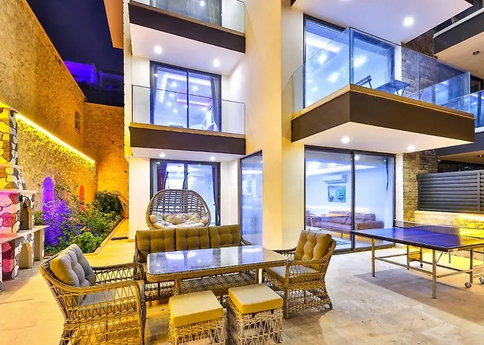 公寓 Kalkan Apartment Wit Private Pool *