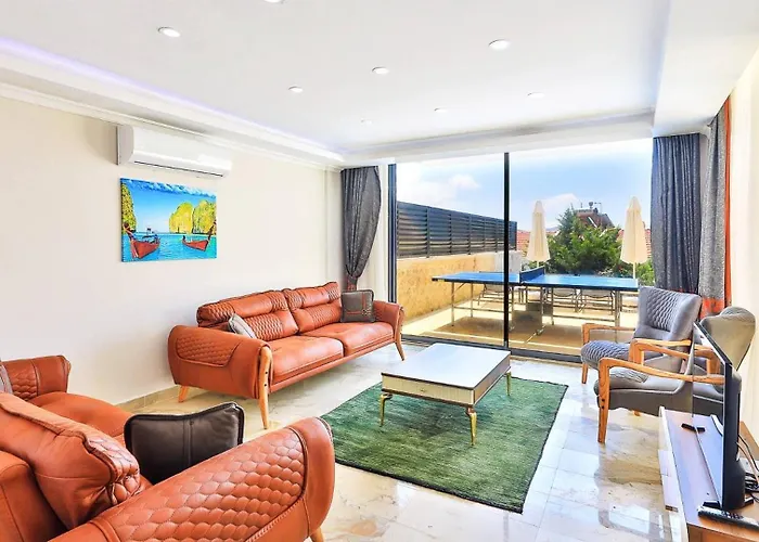 Apartman Kalkan Apartment Wit Private Pool